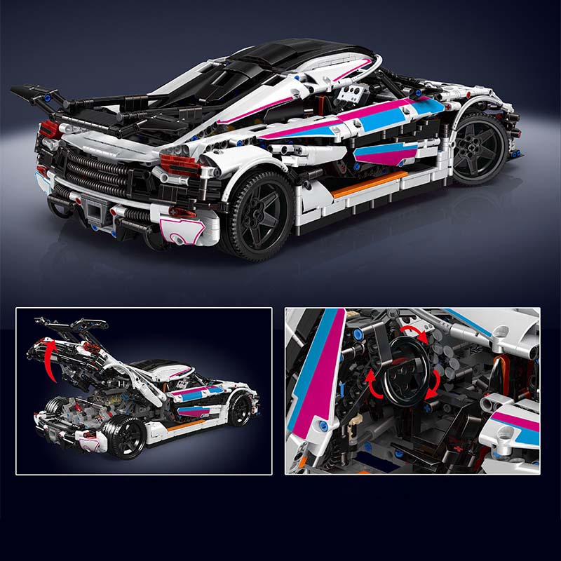 Mould King 13120S Regera Hypercar Remote Controlled 3,063 PCS