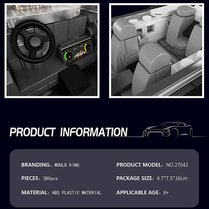 Mould King 27042 R.R. DAWN Car Model 385 PCS