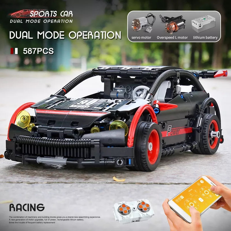 Mould King 18013 Hatchback R 587 PCS Remote
