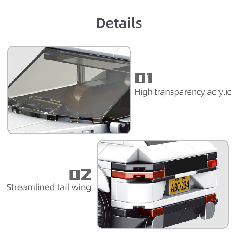Mould King 27025 Cayenne 415 PCS