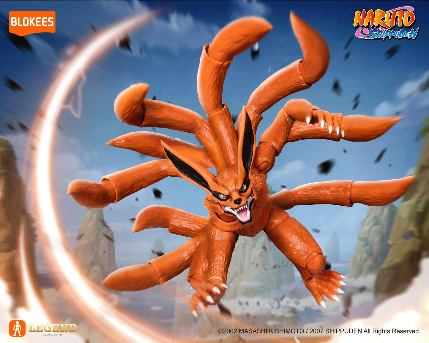 Blokees Naruto Action Edition 01 - Kurama [PRE-ORDER] [ARRIVAL TO BE ANNOUNCE] [NO DEPOSIT REQUIRED] - Mojolika Brunei