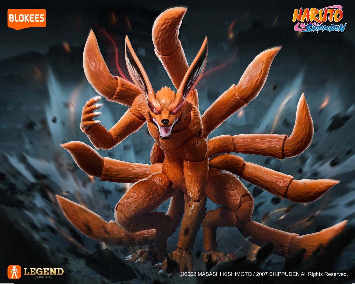 Blokees Naruto Action Edition 01 - Kurama [PRE-ORDER] [ARRIVAL TO BE ANNOUNCE] [NO DEPOSIT REQUIRED] - Mojolika Brunei