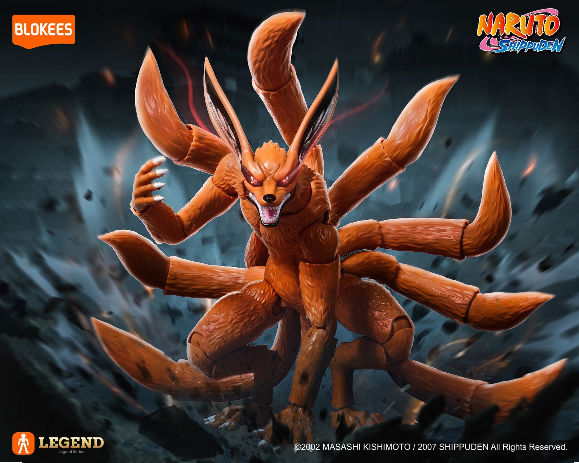 Blokees Naruto Action Edition 01 - Kurama [PRE-ORDER] [ARRIVAL TO BE ANNOUNCE] [NO DEPOSIT REQUIRED] - Mojolika Brunei