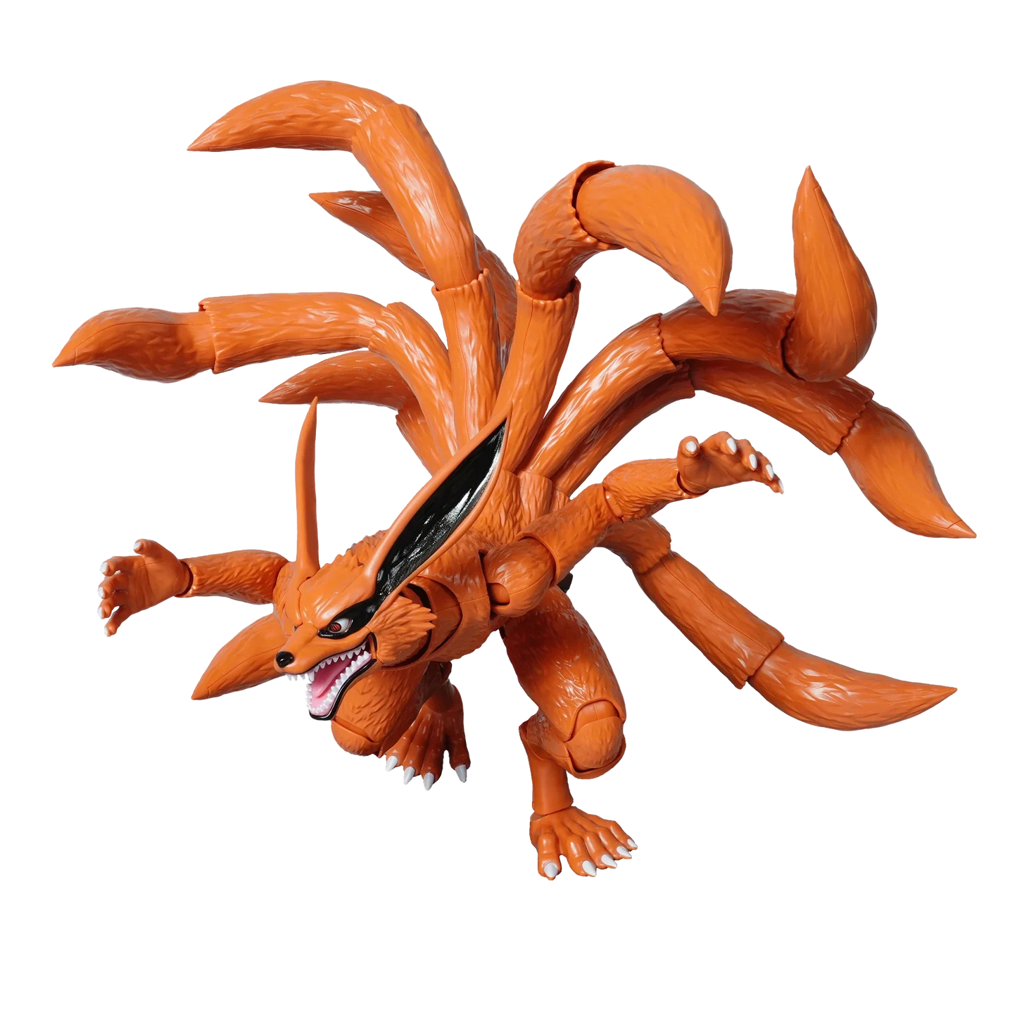 Blokees Naruto Action Edition 01 figure featuring Kurama, detailed anime-inspired character with dynamic pose and vibrant colors.