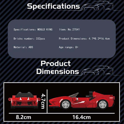 Mould King 27041 F8 332 PCS