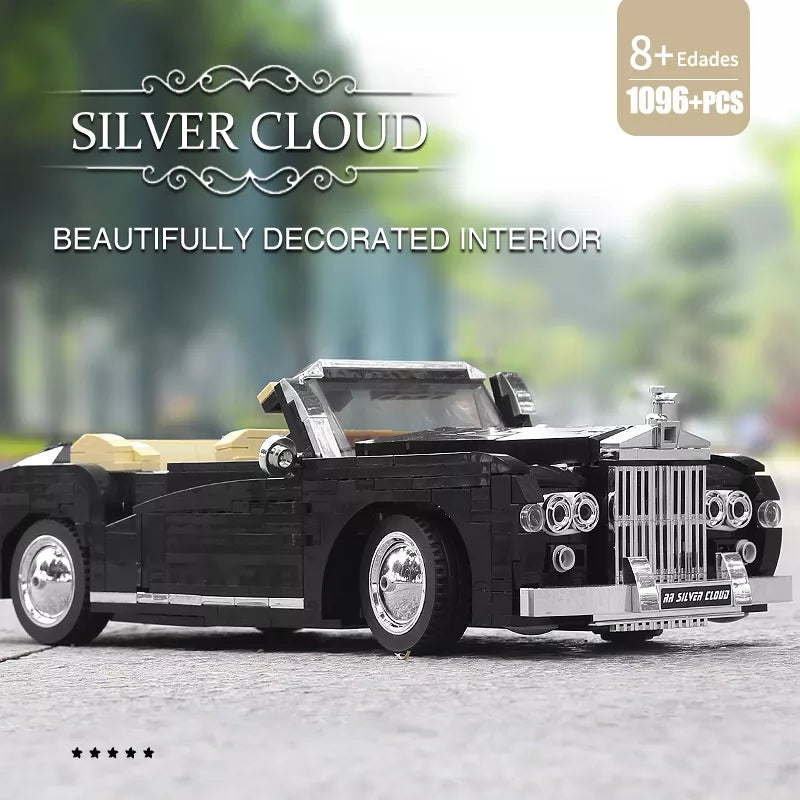 Mould King 10006 1964 RR Sliver Cloud 1096 PCS