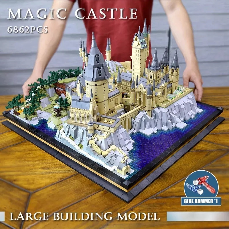 Mould King 22004 Harry Potter Hogwarts School of Witchcraft and Wizardry 6778 PCS