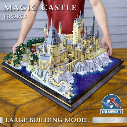 Mould King 22004 Harry Potter Hogwarts School of Witchcraft and Wizardry 6778 PCS