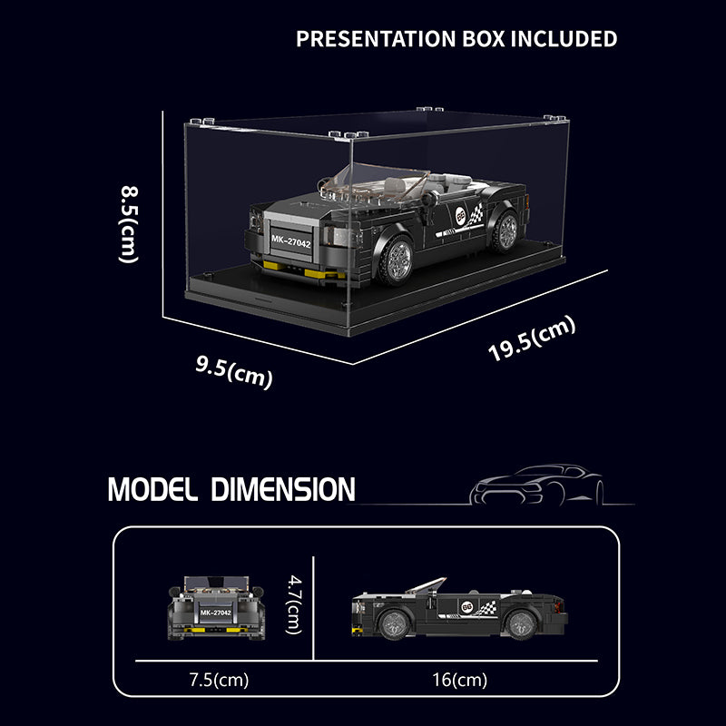 Mould King 27042 R.R. DAWN Car Model 385 PCS