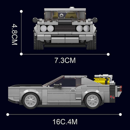 Mould King 27035 Charger Muscle Car 355 PCS