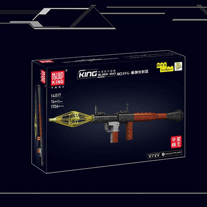 Mould King 14017 RPG-7 Gun 1706 PCS