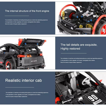 Mould King 18013 Hatchback R 587 PCS Remote