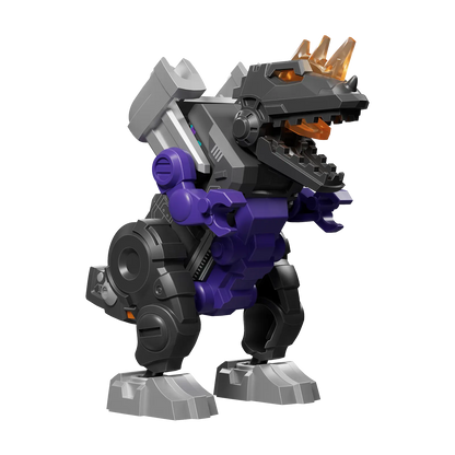 Blokees Transformers Defender Version 07 Power of the Beast action figure in robot mode with detailed design and vibrant colors.