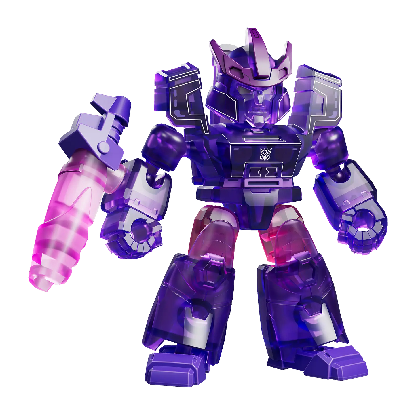 Blokees Transformers Defender Version 07 Power of the Beast action figure in robot form, featuring detailed design and vibrant colors.