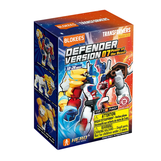 Blokees Transformers Defender Version 07 Power of the Beast