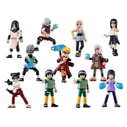Blokees Naruto Shippuden Galaxy Version 02 figure with detailed costume, vibrant galaxy-themed design, and intricate background.