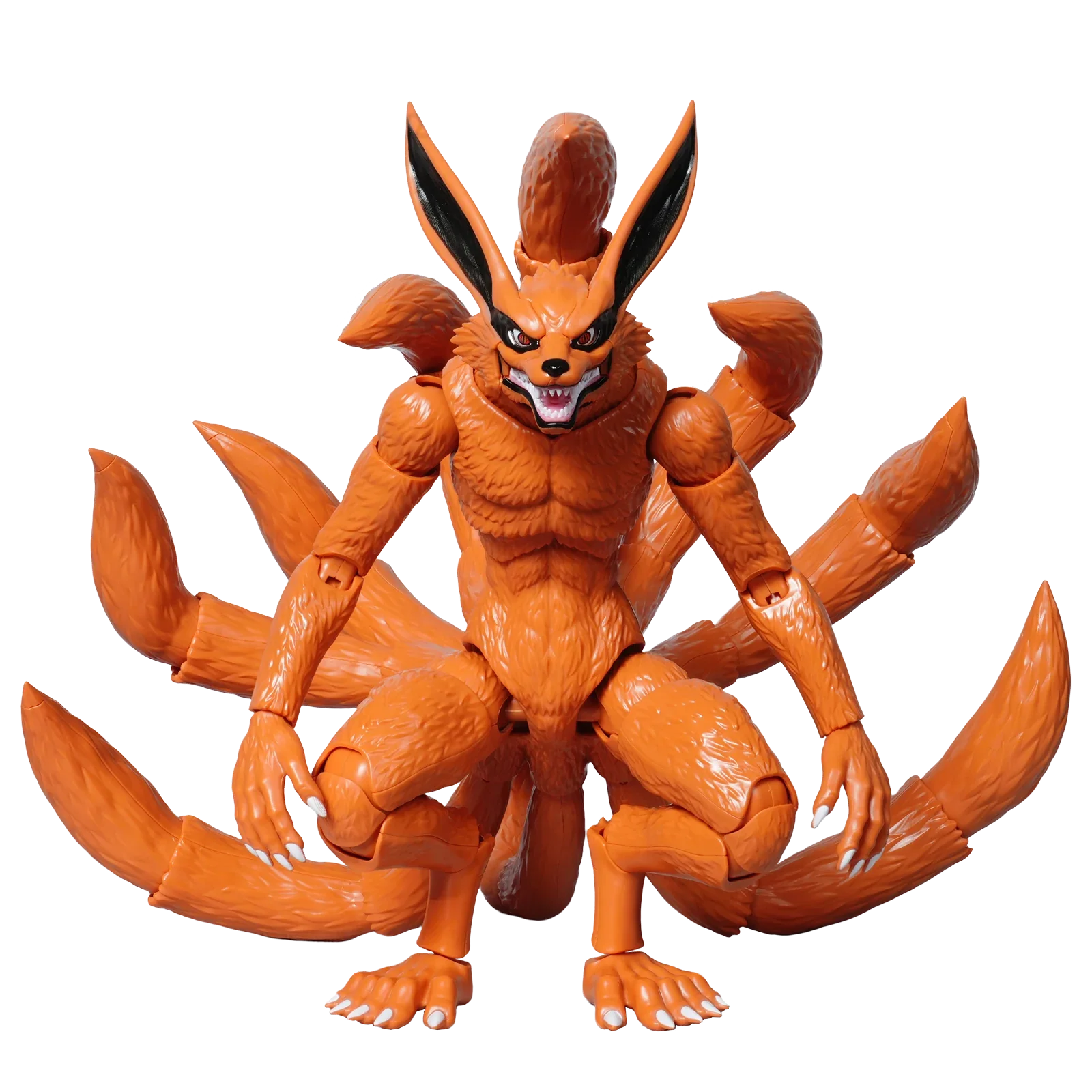 Blokees Naruto Kurama Action Edition 01 figure, detailed collectible toy from the Naruto anime series, featuring Kurama's fierce design.