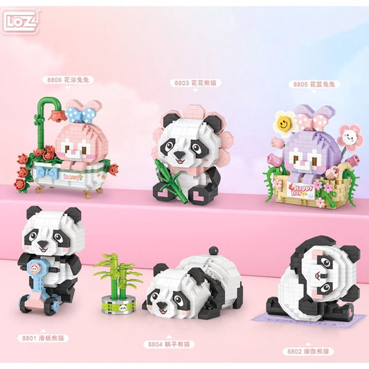 LOZ 8801-8806 Cute Pet Alliance Blocks