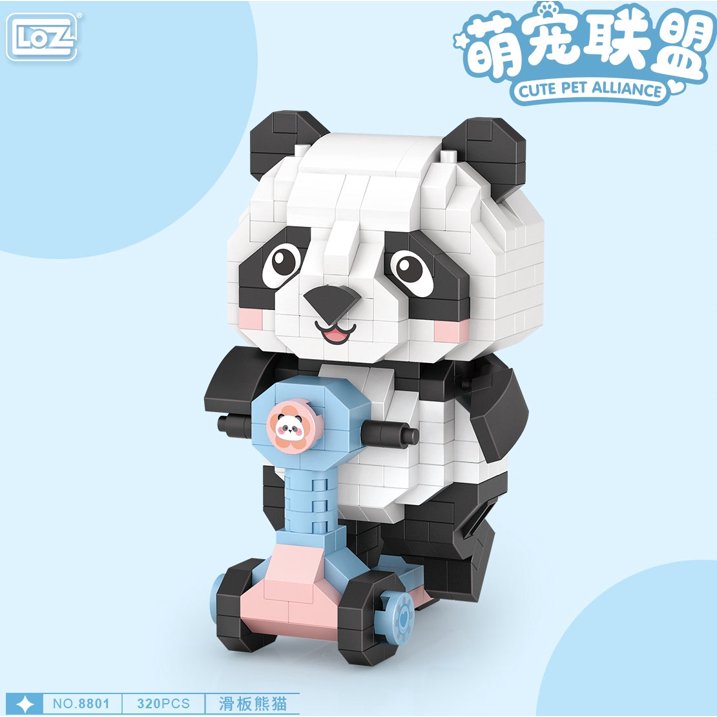 LOZ 8801-8806 Cute Pet Alliance Blocks