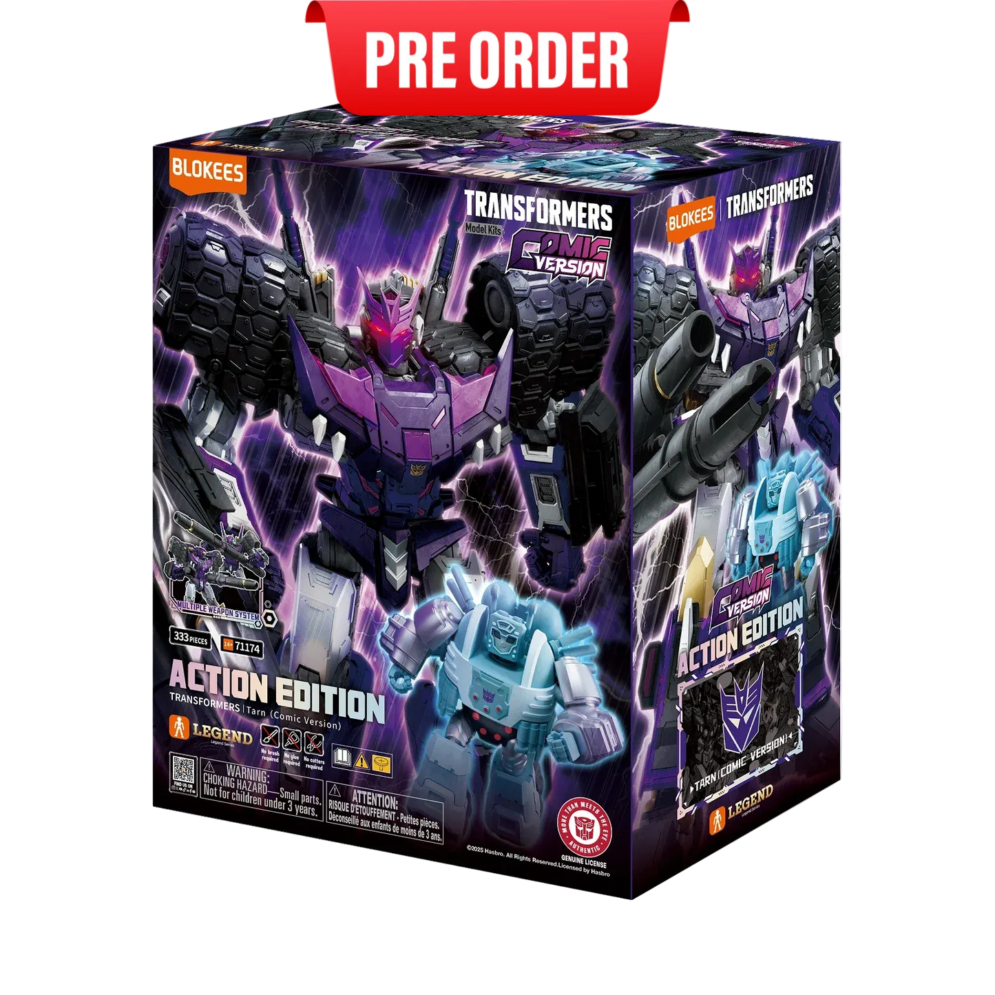 Blokees Transformers Action Edition 05 Tarn (Comic Version)
