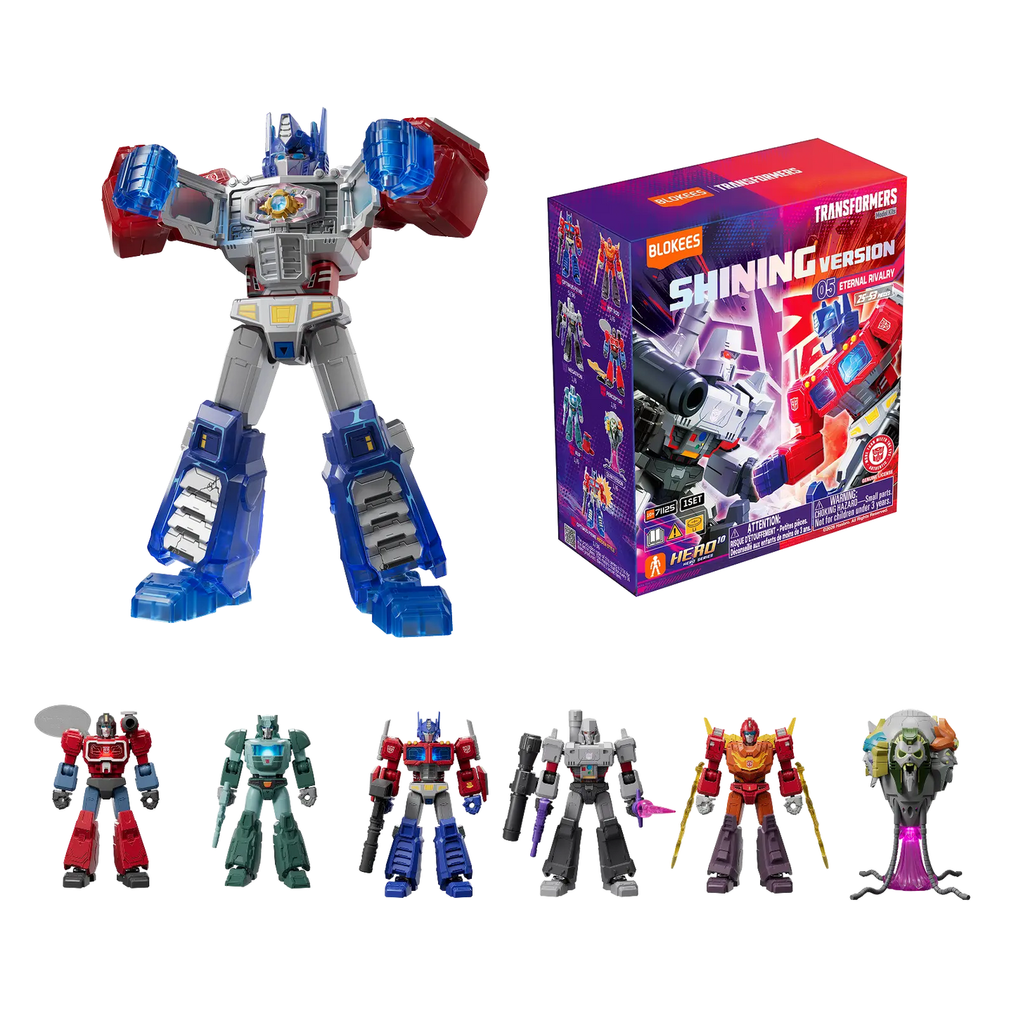 Blokees Transformers Shining Version 05 Eternal Rivalry (Pre-Order)