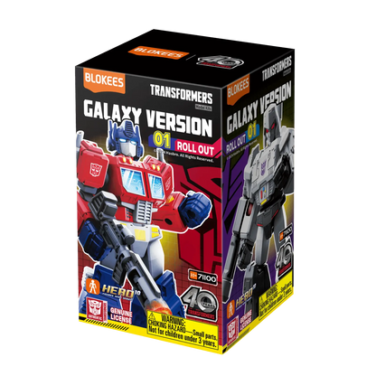 Blokees Transformers Galaxy Version 01 Roll Out