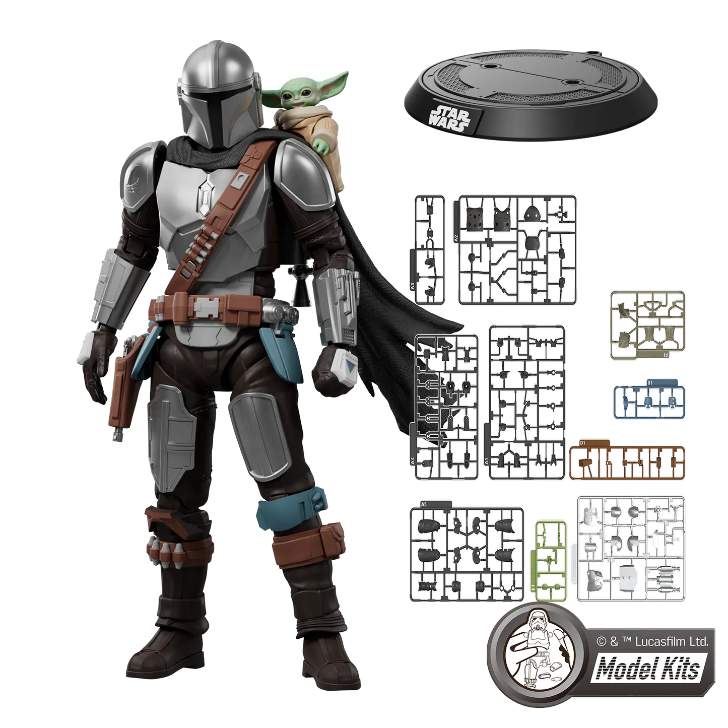Blokees Star Wars CC05 The Mandalorian & Grogu™ Din Djarin™ & Grogu™