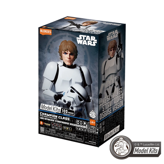 Blokees Star Wars CC04 Luke Skywalker Stormtrooper Disguise Version