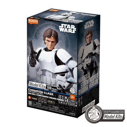 Blokees Star Wars CC03 HAN SOLO Stormtrooper Disguise Version