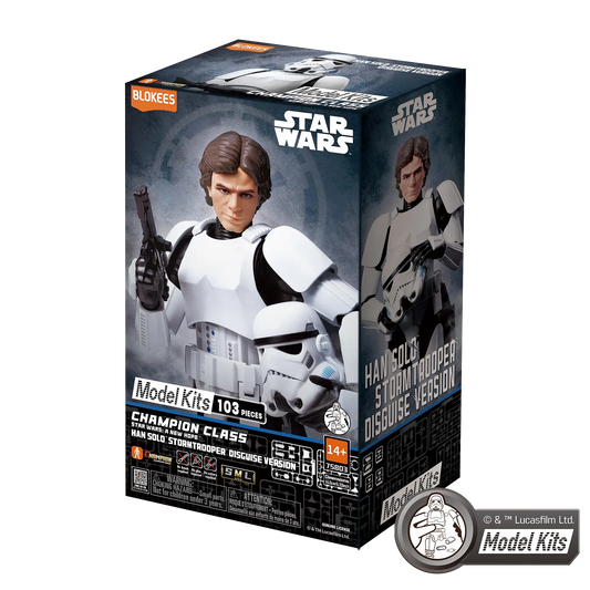Blokees Star Wars CC03 HAN SOLO Stormtrooper Disguise Version