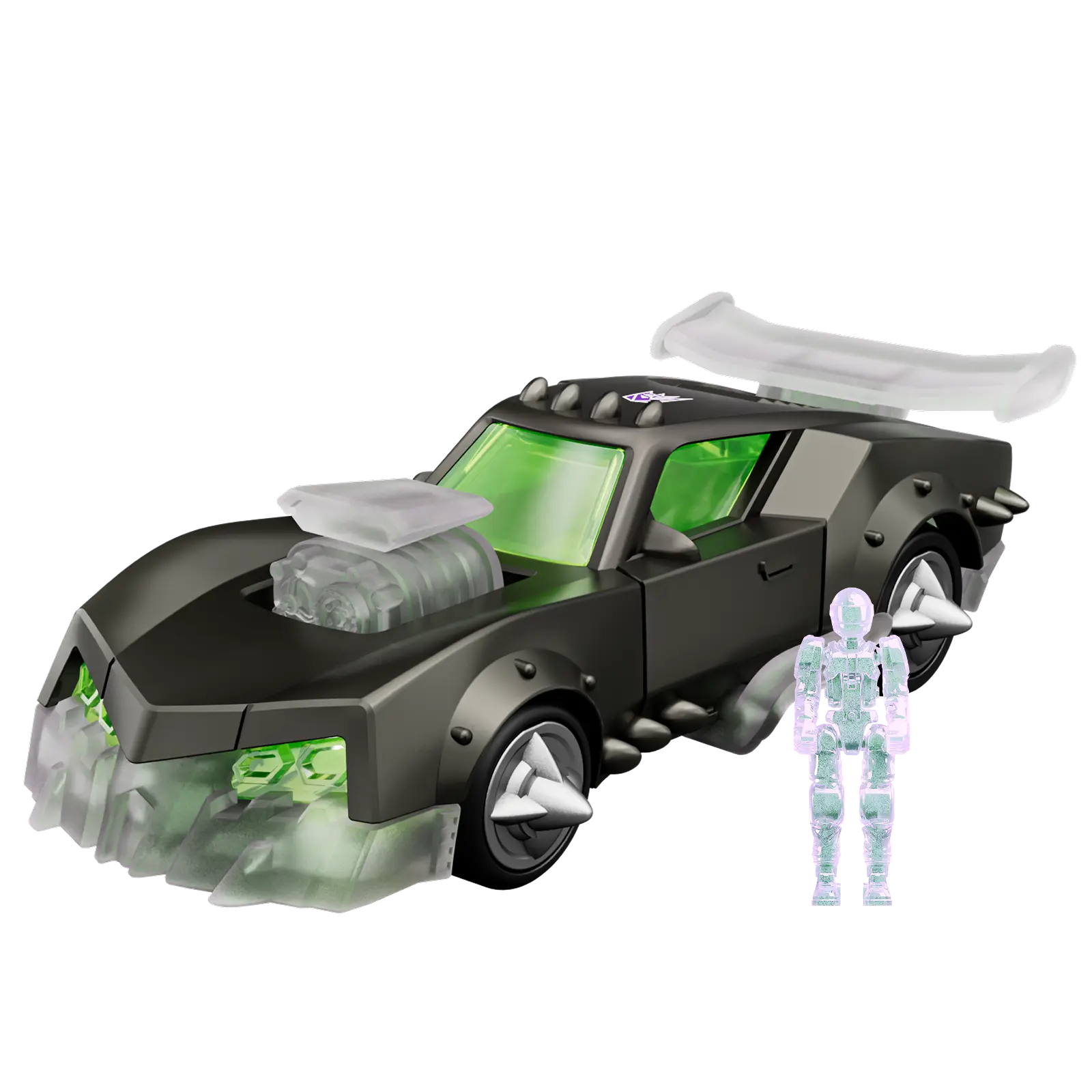 Blokees Wheels Transformers C03 Wreck'N Rule 2 wheel set featuring detailed robot-themed design for action figures.