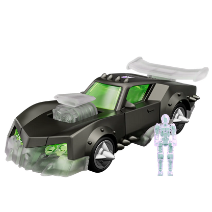 Blokees Wheels Transformers C03 Wreck'N Rule 2 wheel set featuring detailed robot-themed design for action figures.