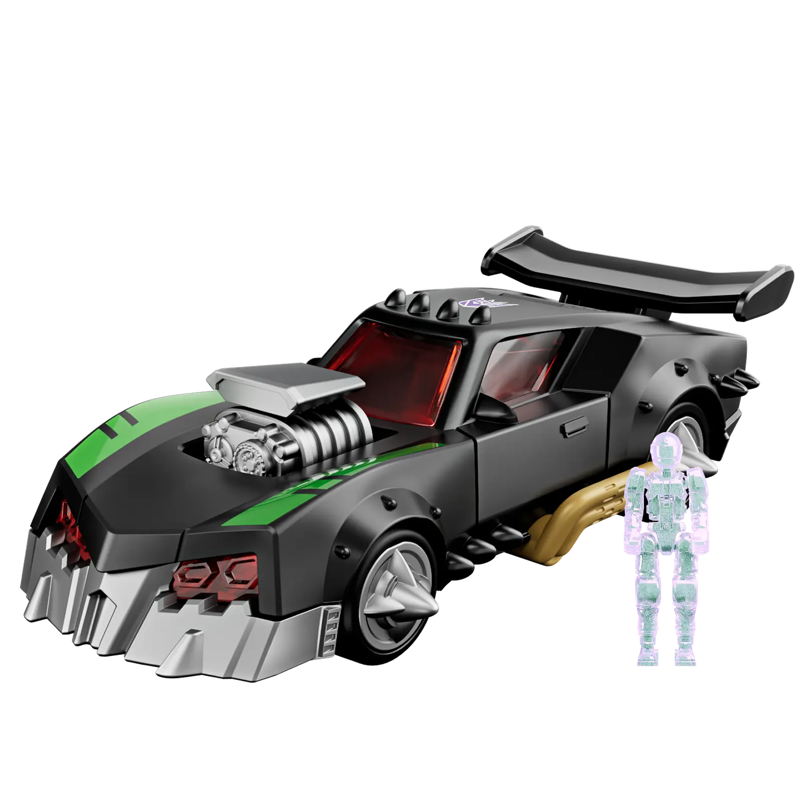Blokees Transformers C03 Wreck'N Rule 2 wheels displayed in a group, featuring detailed design and vibrant colors.