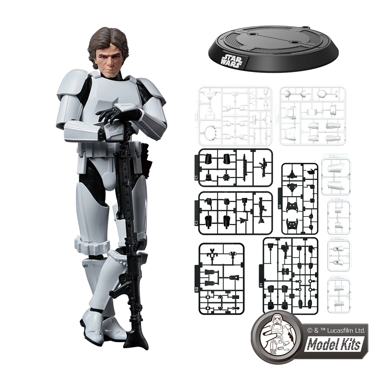 Blokees Star Wars CC03 HAN SOLO Stormtrooper Disguise Version