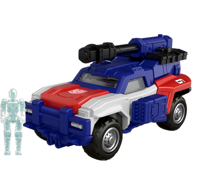 Blokees Transformers C02 Wreck'N Rule Wheel set showing detailed, colorful robot-themed wheels for action figures or collectibles.