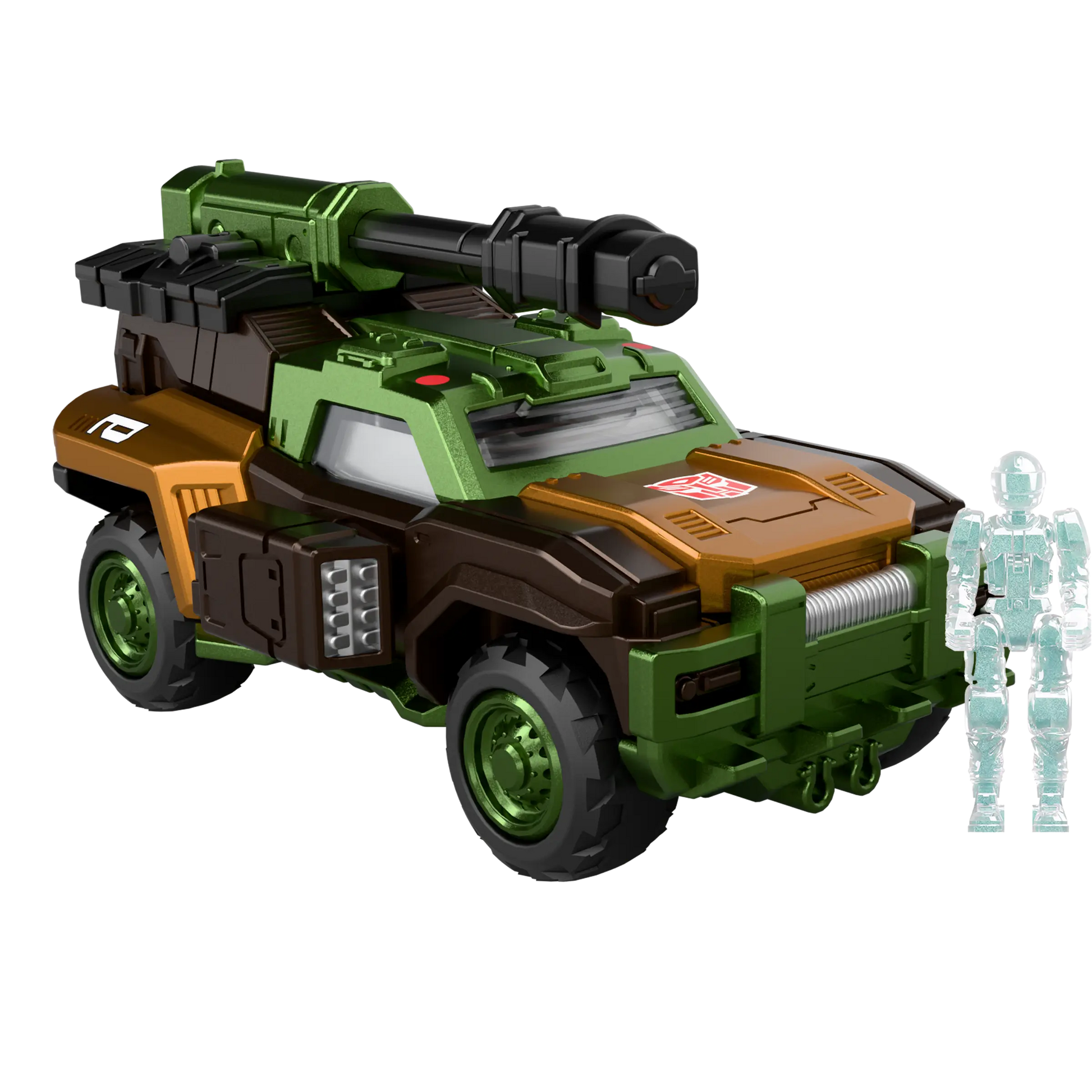 Blokees Transformers C02 Wreck'N Rule wheel set featuring detailed, colorful robot-inspired design for action figures.