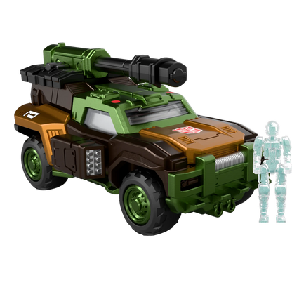 Blokees Transformers C02 Wreck'N Rule wheel set featuring detailed, colorful robot-inspired design for action figures.