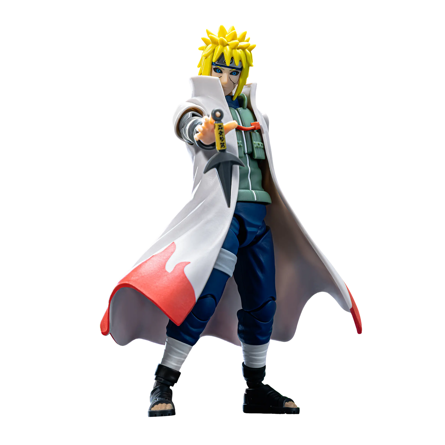 Naruto Champion Class 03 Minato Namikaze (Reanimation) action figure by Blokees, detailed pose and vibrant colors.