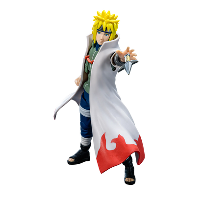 Champion Class Naruto Minato Namikaze Reanimation figure by Blokees, detailed action pose from the Naruto anime series.