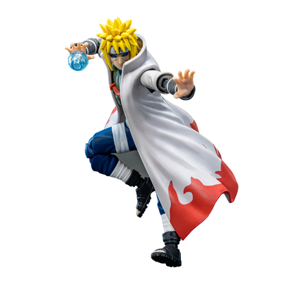 Champion Class Naruto Minato Namikaze Reanimation figure by Blokees, detailed collectible toy from the Naruto series.