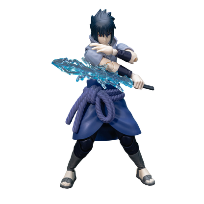 Naruto Champion Class 04 figure of Sasuke Uchiha by Blokees, detailed collectible character from the Naruto series.
