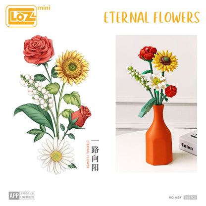 LOZ 1657-1659 Eternal Flowers and Vases