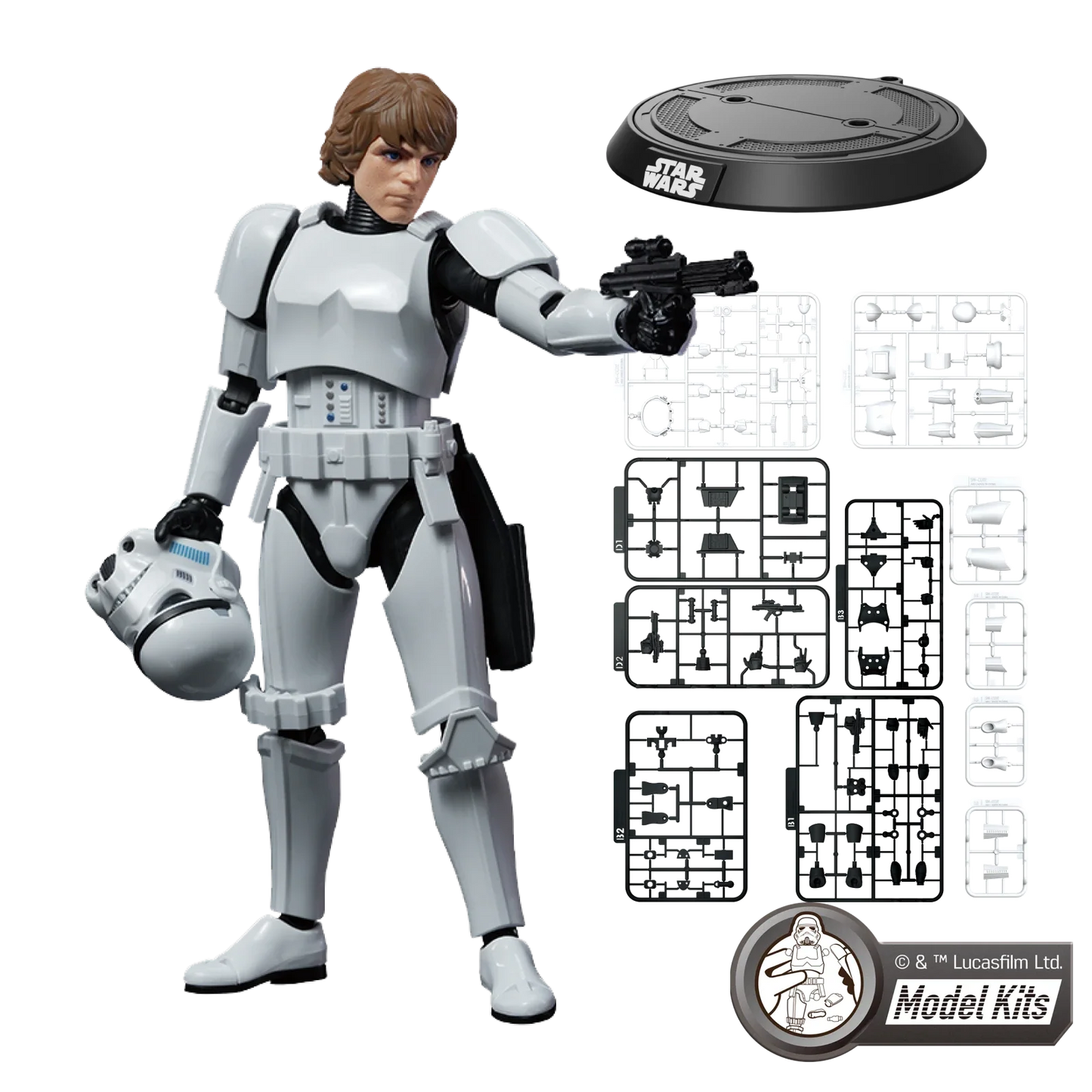Blokees Star Wars CC04 Luke Skywalker Stormtrooper Disguise Version