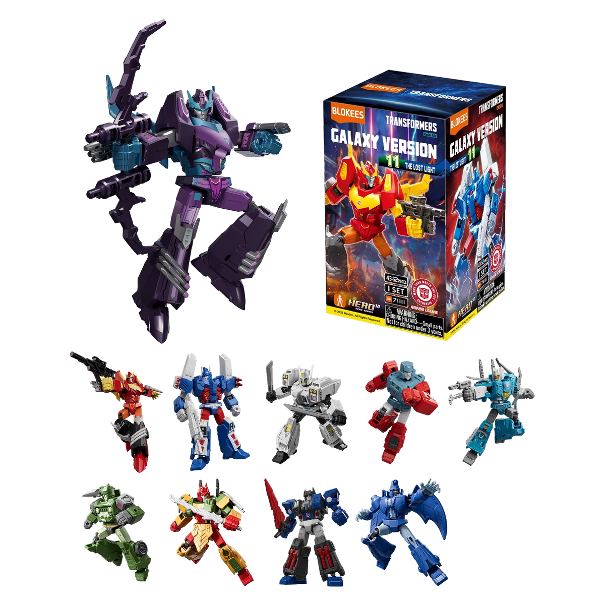 Blokees Transformers Galaxy Version 11 The Lost Light