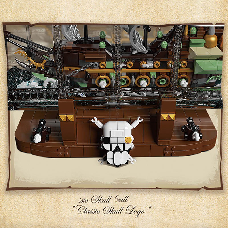 Mould King 10067 Flying Dutchman Ship In a Bottle 2,499 PCS