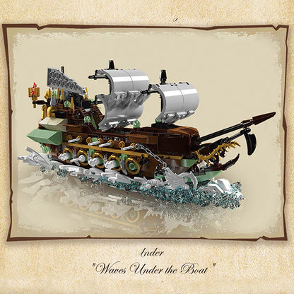 Mould King 10067 Flying Dutchman Ship In a Bottle 2,499 PCS