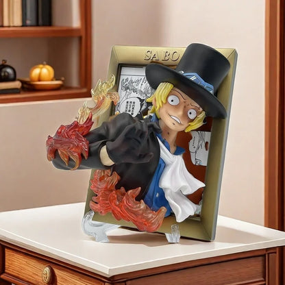 One Pieces King Sabo Ace Luffys Three Brothers Large Photo Frame