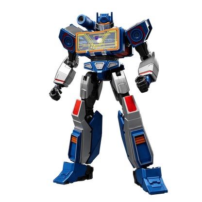 Classic Class Transformers One Soundwave figure by Blokees, showcasing detailed design and vibrant colors.