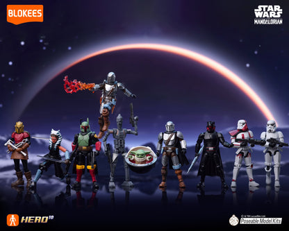 Blokees Star Wars Galaxy Version 01 The Mandalorian Series