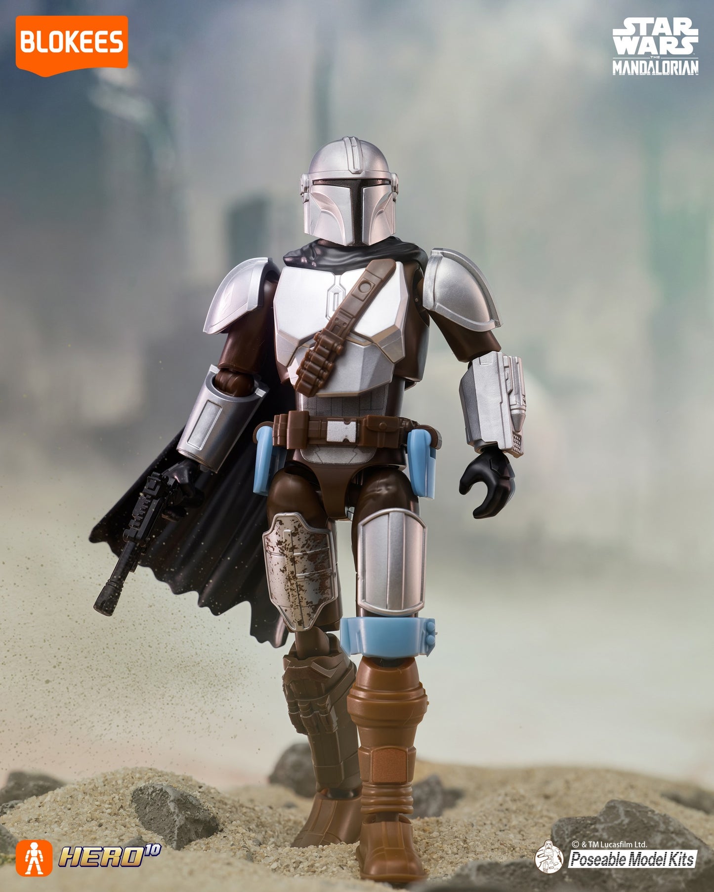 Blokees Star Wars Galaxy Version 01 The Mandalorian Series